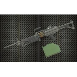 Resin arms U.S. M249 Minimi machine gun 