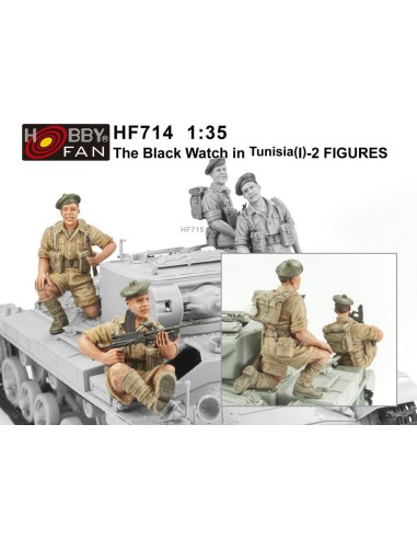 The Black Watch in Tunisia(1)-2 Figures 