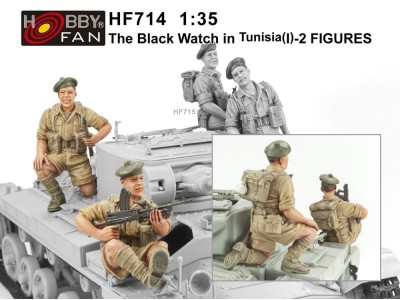 The Black Watch in Tunisia(1)-2 Figures 