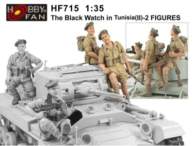 The Black Watch in Tunisia(2)-2 Figures 