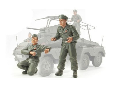 Sdkfz 232 Panzerfunkwagen Crew-2 fig. 
