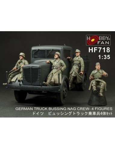 German truck BÜSSING NAG crew 4 Fig. 