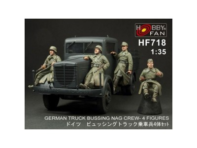 German truck BÜSSING NAG crew 4 Fig. 