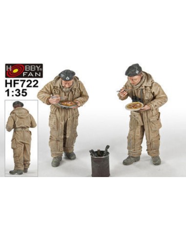 British Tank Crew"Meals for victory"2Fig 