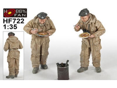 British Tank Crew"Meals for victory"2Fig 