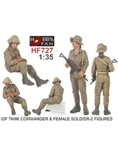 IDF Tank Commander &Female soldier-2 Fig 