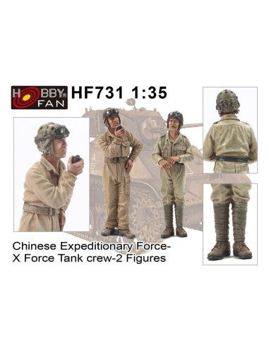 Chinese Expeditionary Force-XForce Tank Crew-2 Figures 