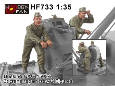 Bussing-NAG 4500A 3t crane repair crew-2 Figures 