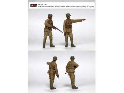List of German-trained divisions of the National Revolutionary Army-2 resin figures 