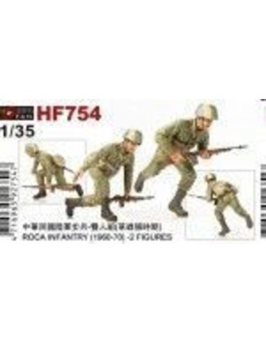 ROCA INFANTRY(1960-70) 2 FIGURES 