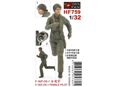 F-16/F-CK-1 FEMALE PILOT-1 Figure 