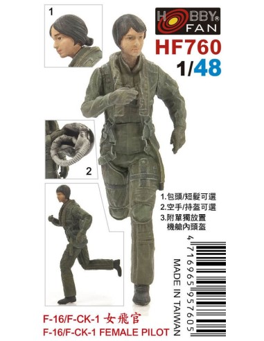 F-16/F-CK-1 FEMALE PILOT-1 Figure 