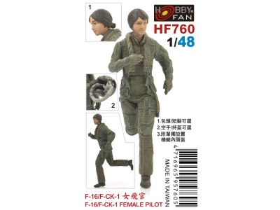 F-16/F-CK-1 FEMALE PILOT-1 Figure 