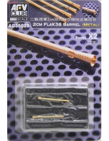 20mm Flak 38 barrels with flash suppres 