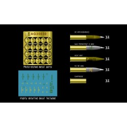 U.S. 105mm Howitzer ammo set 