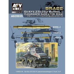 SD.KFZ 231/232 Barrel&Clearance Ind.POLE 