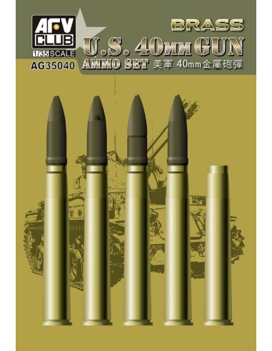 Bofors 40mm Ammo (Brass) 