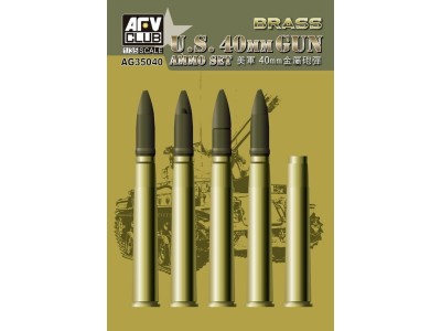 Bofors 40mm Ammo (Brass) 