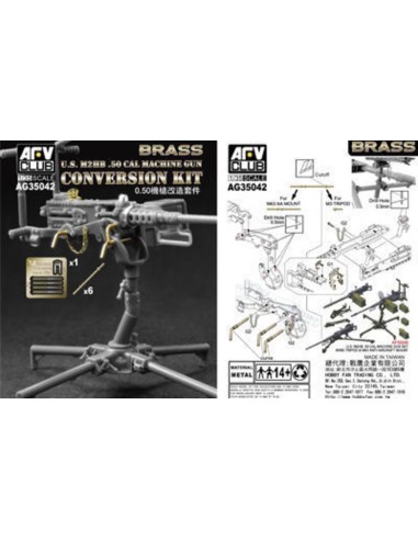 U.S. M2HB .50 Cal Machine Gun Con. Kit 