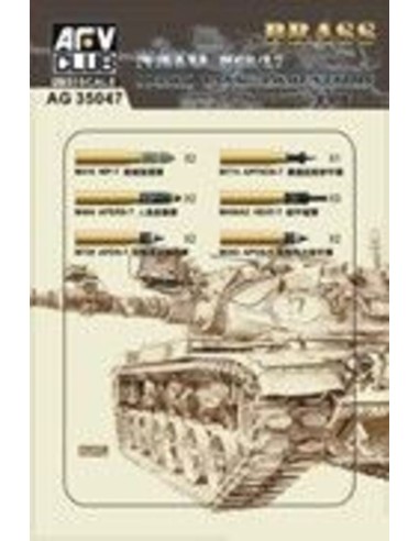 M68/L7 105mm Ammunition Model kit 