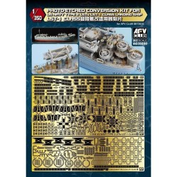 Photo-Etched conversion set for US Navy Type 2 LST-1 Class 