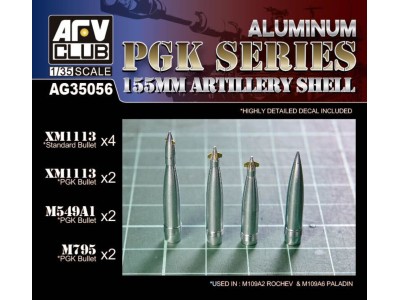 155MM ARTILLERY SHELL PGK SERIES 