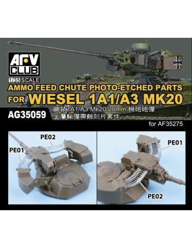 AMMO FEED CHUTE PE FOR WIESEL 1A1/A3 MK20 