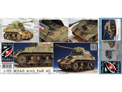 M3A3 with Pak 40 (Yugoslav) 