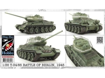 T34/85 Battle of Berlin 1945 