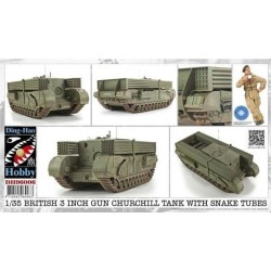 1/35 British 3 Inch gun Churchill tank & 