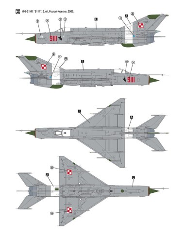 MiG-21MF Polish Air Force 
