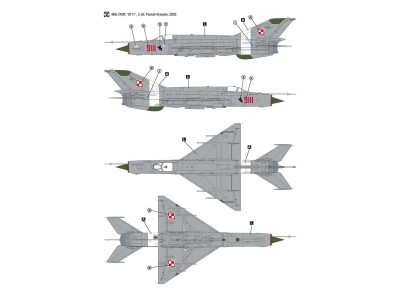 MiG-21MF Polish Air Force 