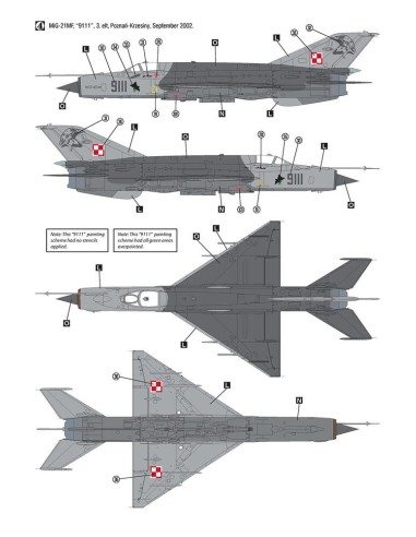MiG-21MF Polish Air Force 