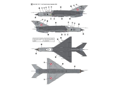 MiG-21MF Polish Air Force 