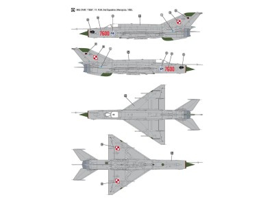 MiG-21MF Polish Air Force 