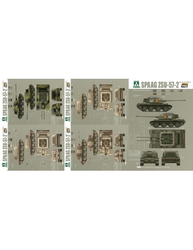 ZSU-57-2 1955-2017 (w/bonus 11 painting and marking) 