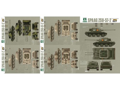 ZSU-57-2 1955-2017 (w/bonus 11 painting and marking) 