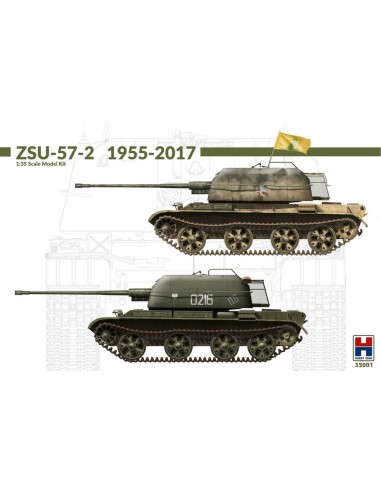 ZSU-57-2 1955-2017 (w/bonus 11 painting and marking) 