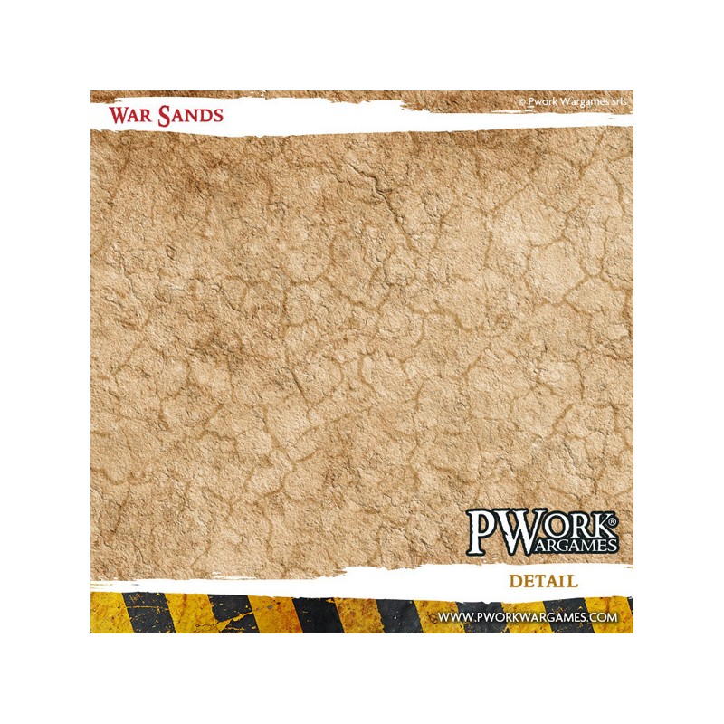 Tapis de jeu néoprène War Sands 44x60"
