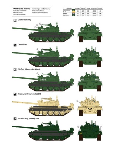 T-55AM2B "Kladivo" (w/bonus 4 painting and marking) 