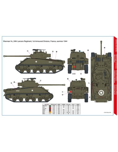 Sherman Vc 'Firefly' Polish 1st Armoured Division 