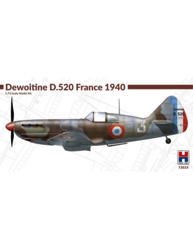 Dewoitine D.520 France 1940 