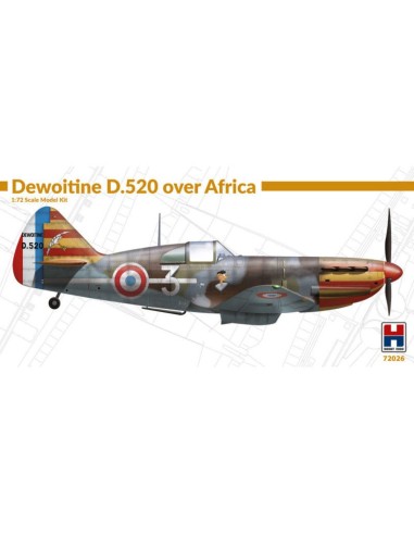 Dewoitine D.520 over Africa 