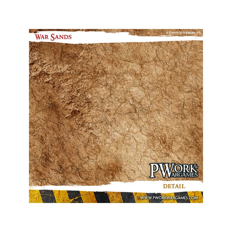 Tapis de jeu néoprène War Sands 90x120cm