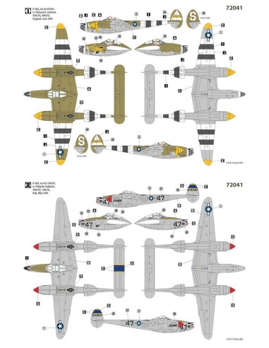 P-38J Lightning - Europe 1944 