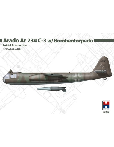 Arado Ar 234 C-3 w/ Bombentorpedo Initial Production 