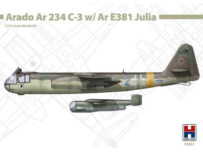 Arado Ar 234 C-3 w/ Ar E381 Julia 