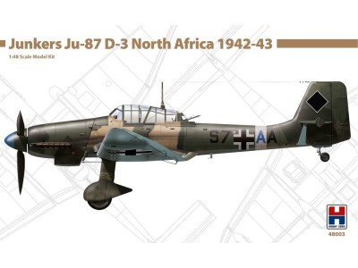 Junkers Ju-87 D-3 North Africa 1942-43 - NEW 