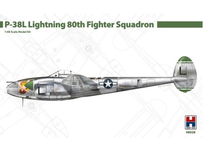 P-38L Lightning 80th Fighter Squadron 