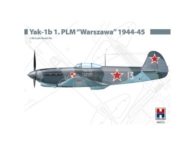 Yak-1b 1. PLM Warszawa 1944-45 